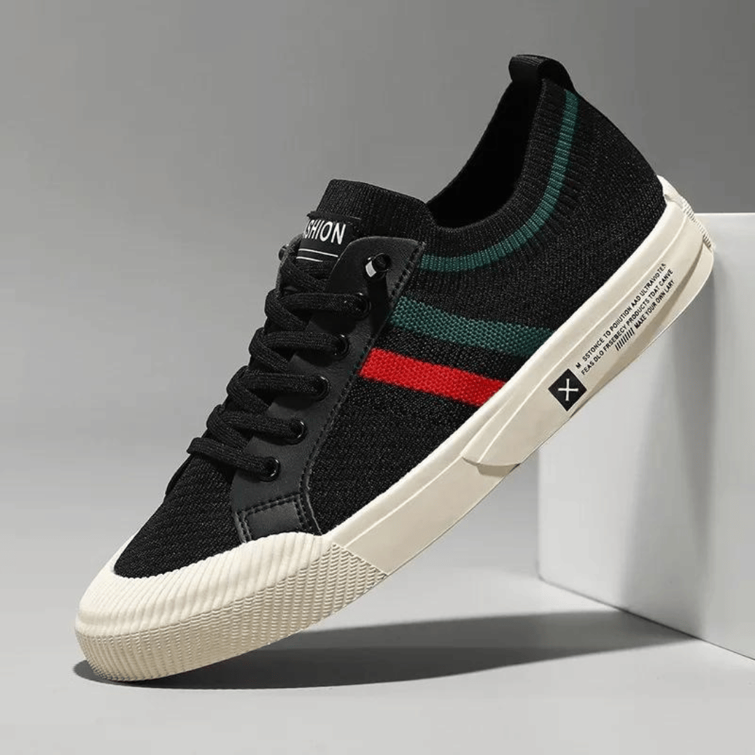 HERBERGER | John Herren Sommer Schnürschuhe aus atmungsaktivem Strickmaterial