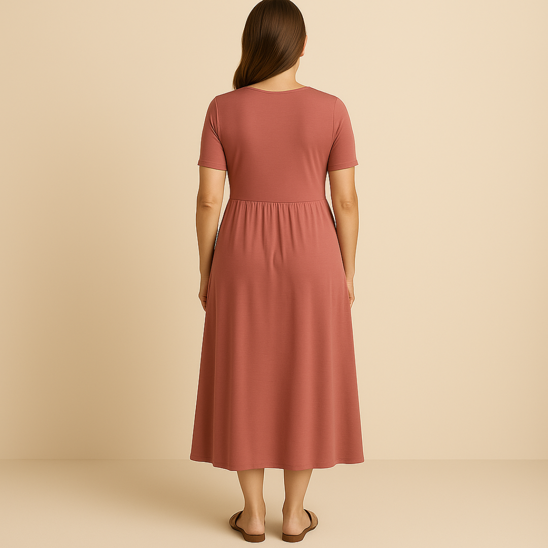 Mira Kurzärmeliges Kleid