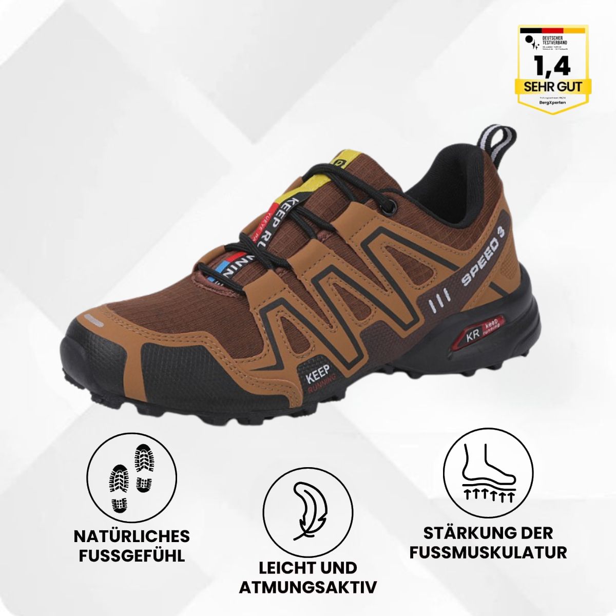 ORTHOTREKKING Ergonomische Entlastungs-Trekkingschuhe