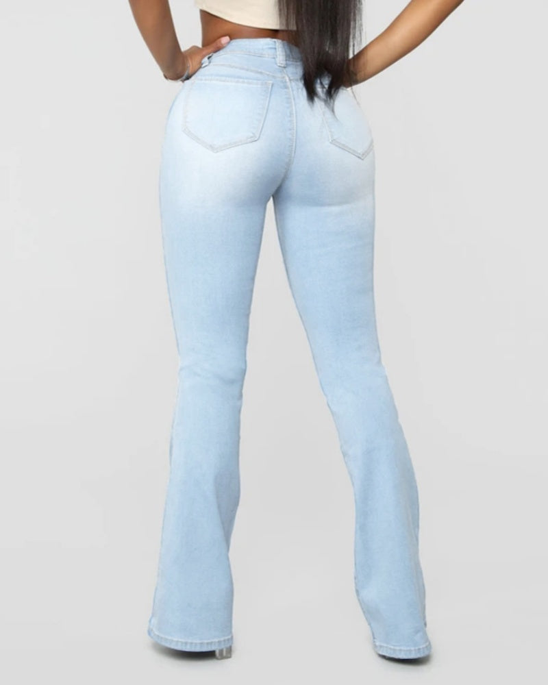 Jeans mit Hoher Taille