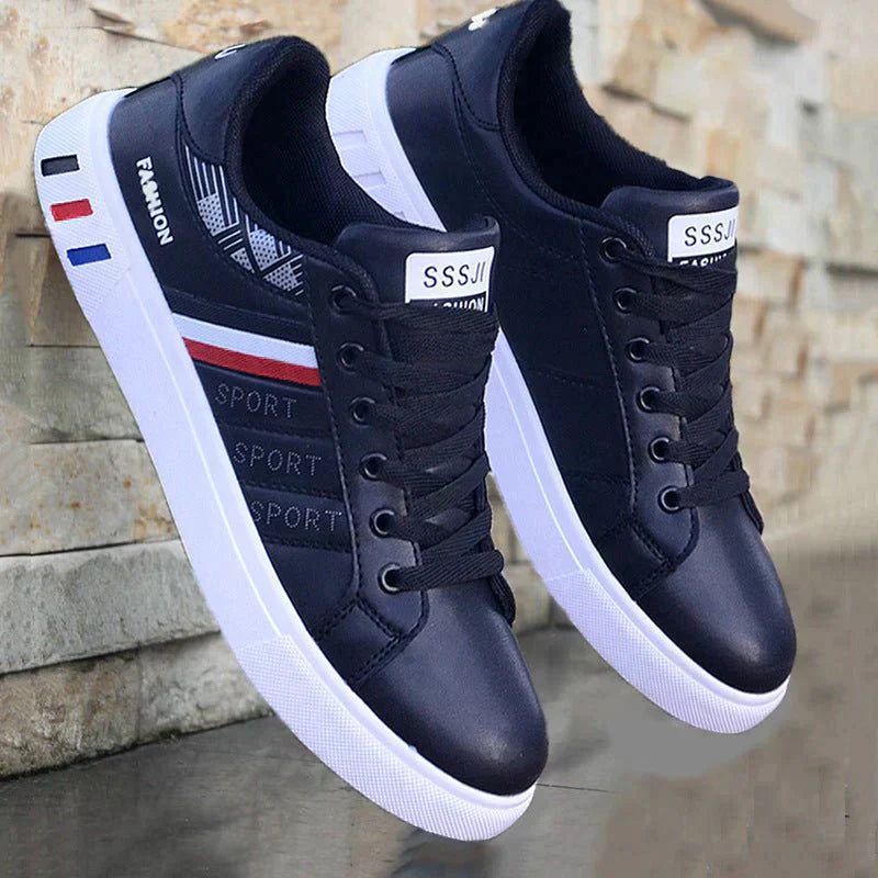 HERBERGER | Herren Sneaker Low mit Struktur für Alltag