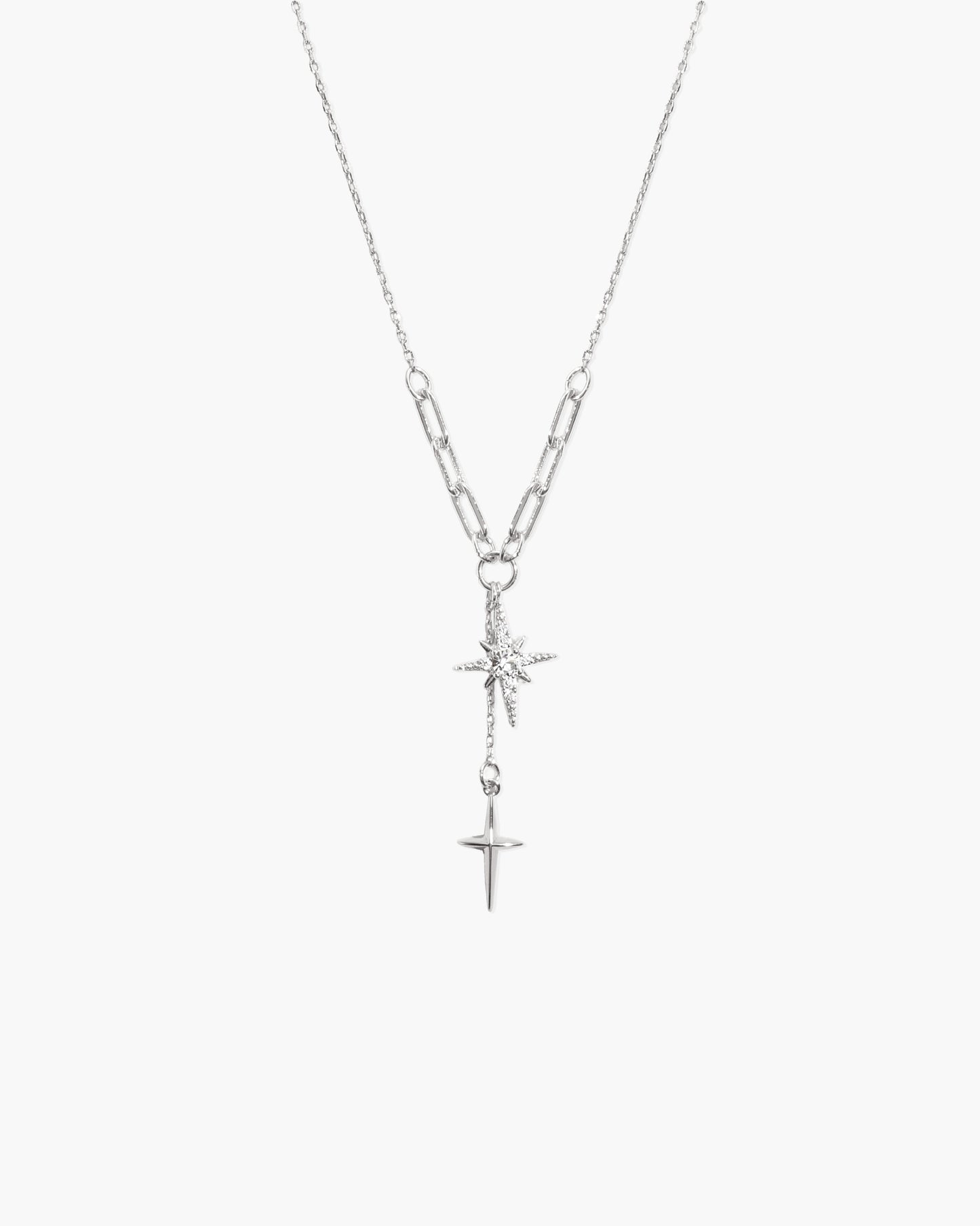 Damen Halskette Gold mit Stern Anhänger wasserfest hypoallergen Edelstahl