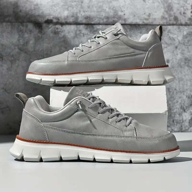 Soroel Orthopädischer Leder Sneaker