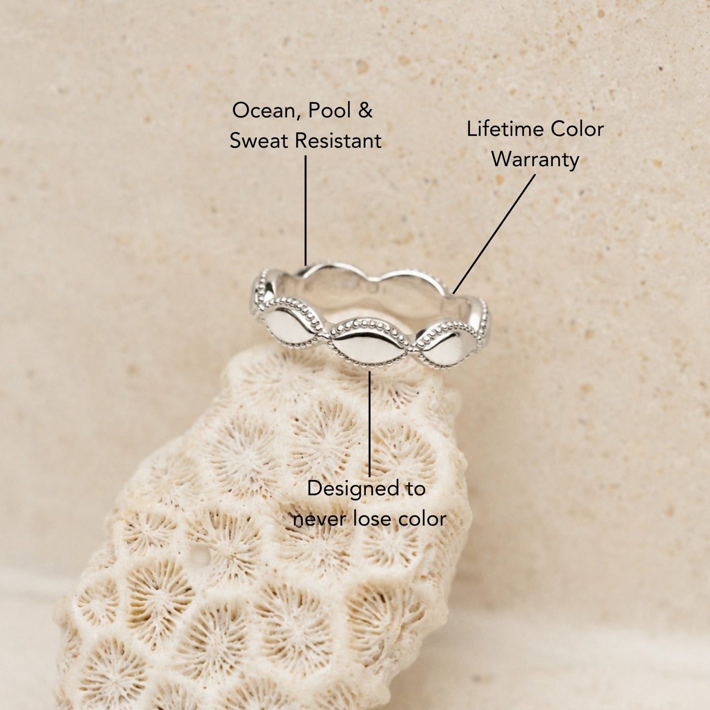 Goldring 4 mm schlicht zeitlos wasserdicht hypoallergen