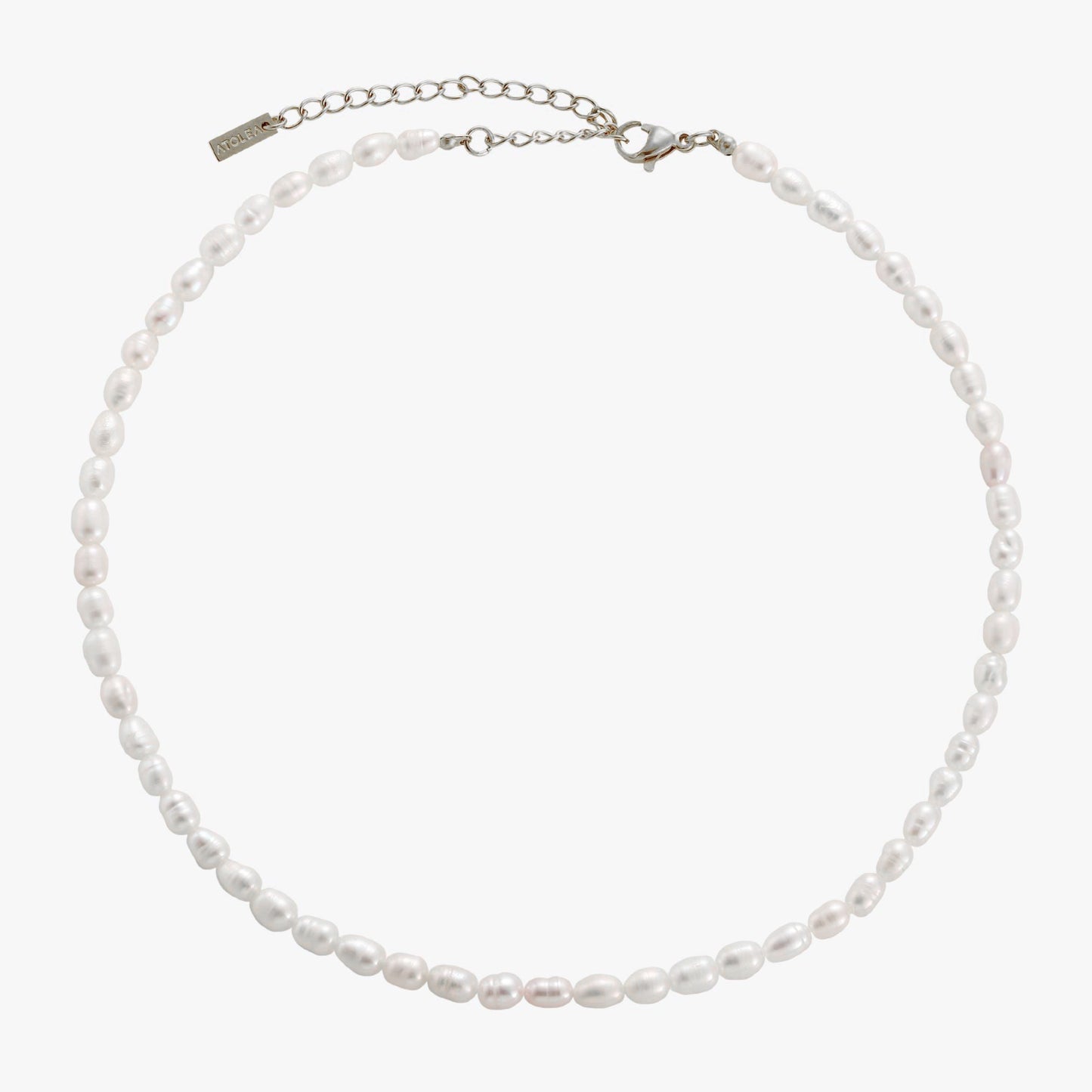Damen Süßwasserperlen Choker Gold wasserfest hypoallergen Perlen Halskette