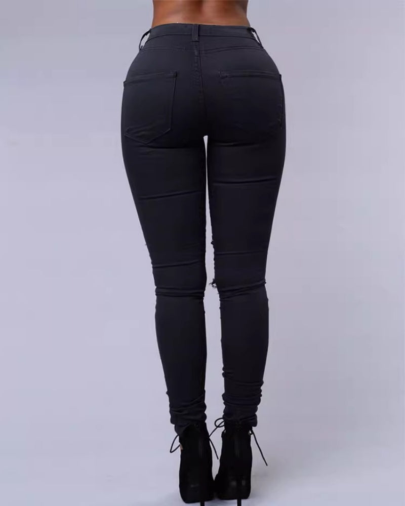 Jeans mit Hoher Taille