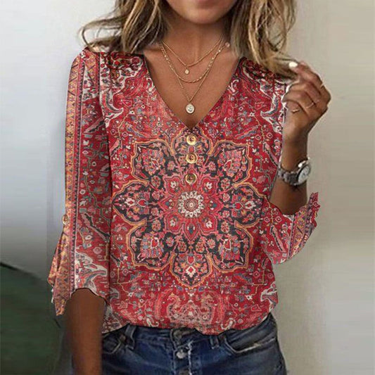 Bordeaux Eleganz Top