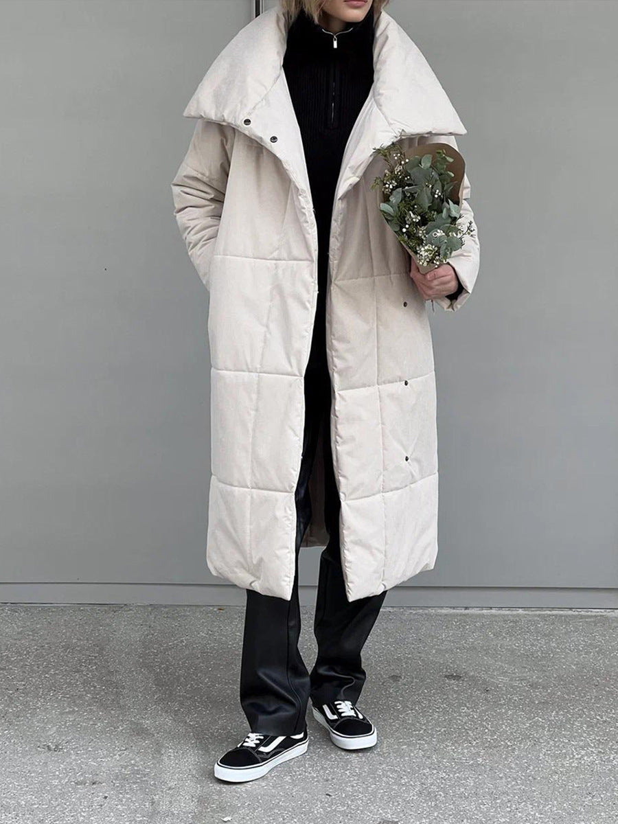 Schicker und bequemer langer Mantel