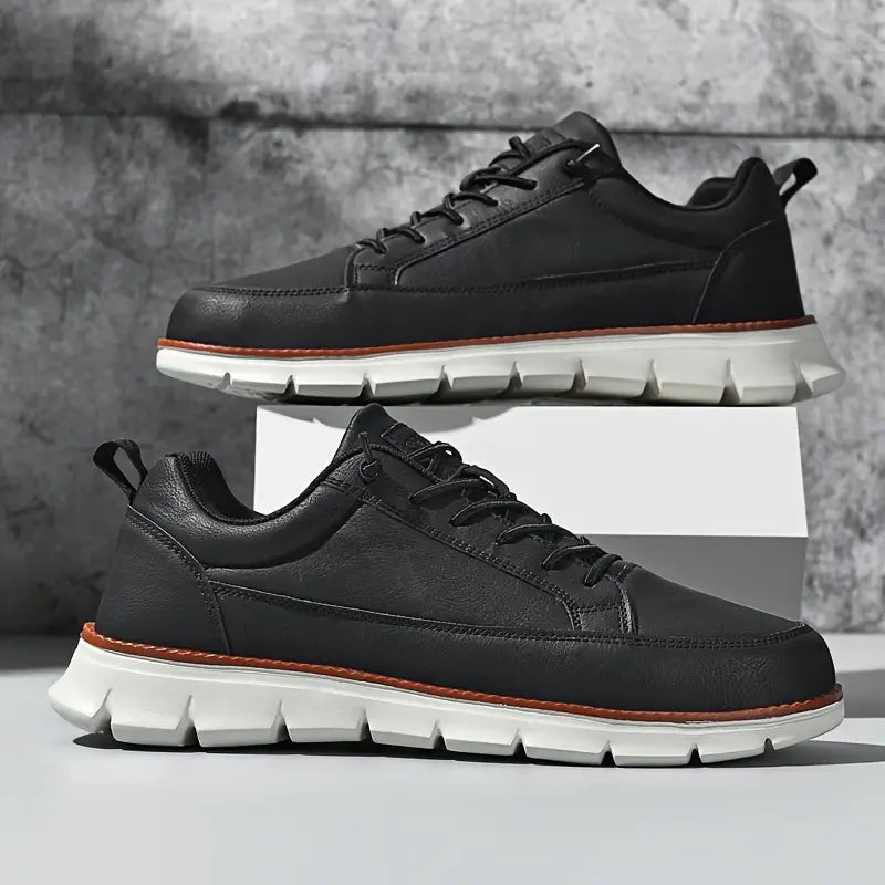 Soroel Orthopädischer Leder Sneaker