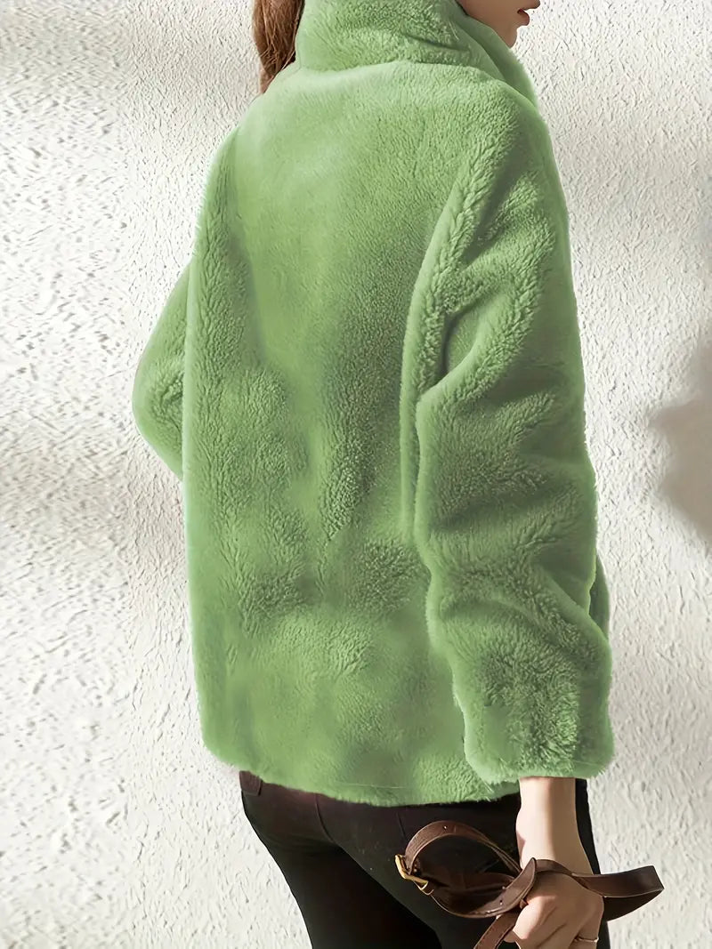 Maliza™ Stilvolle Fleece Jacke