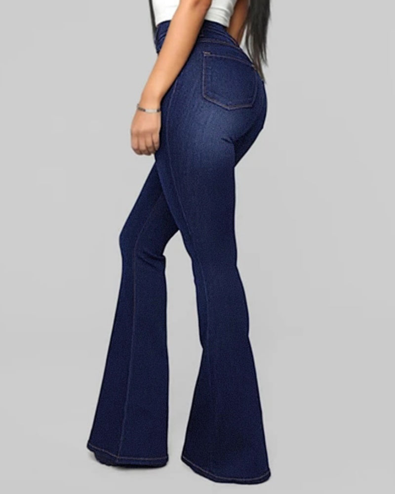 Jeans mit Hoher Taille