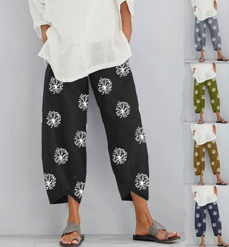 Jolissa Kurze Hose Mit Löwenzahn Muster