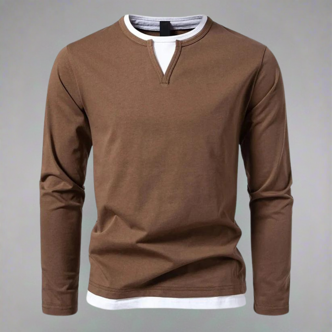 Weitblick Herren Langarmshirt