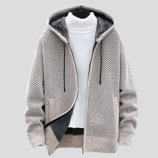 Werner™ Stilvoller Strick-Hoodie
