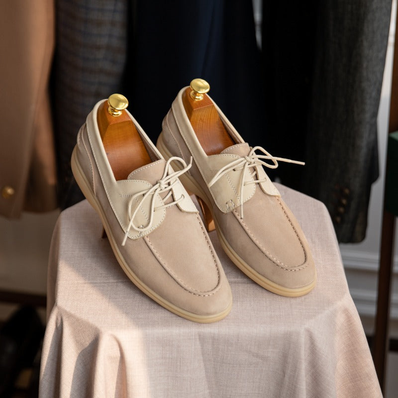 Hamptons Wildleder Schnürbootschuhe