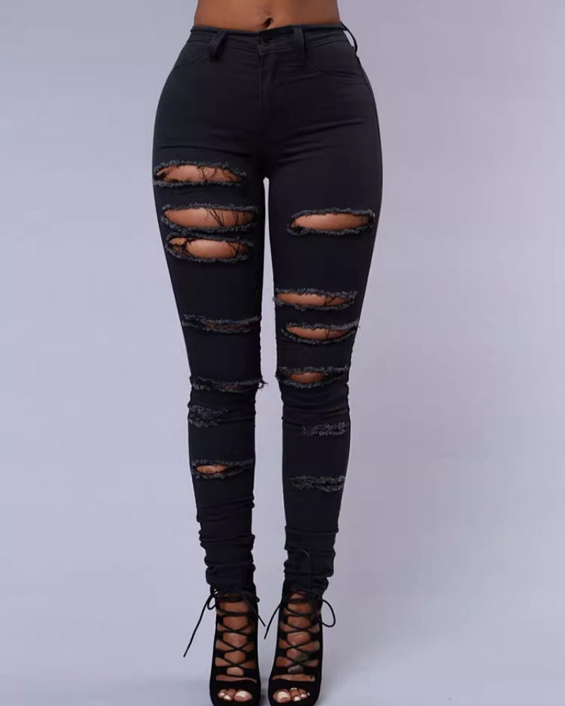 Jeans mit Hoher Taille