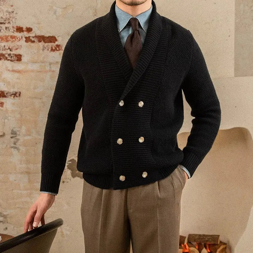 Britische elegante Strickjacke