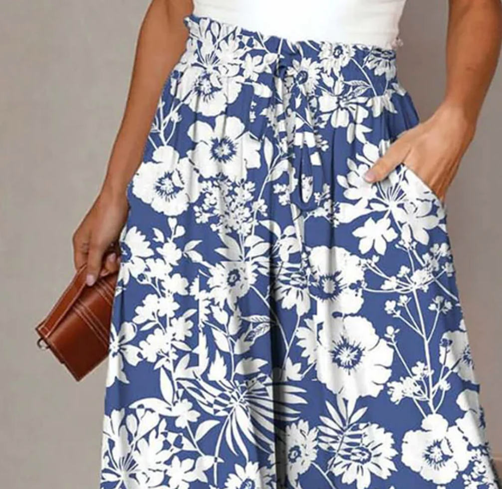 Blütenfrisch Blaue Hose