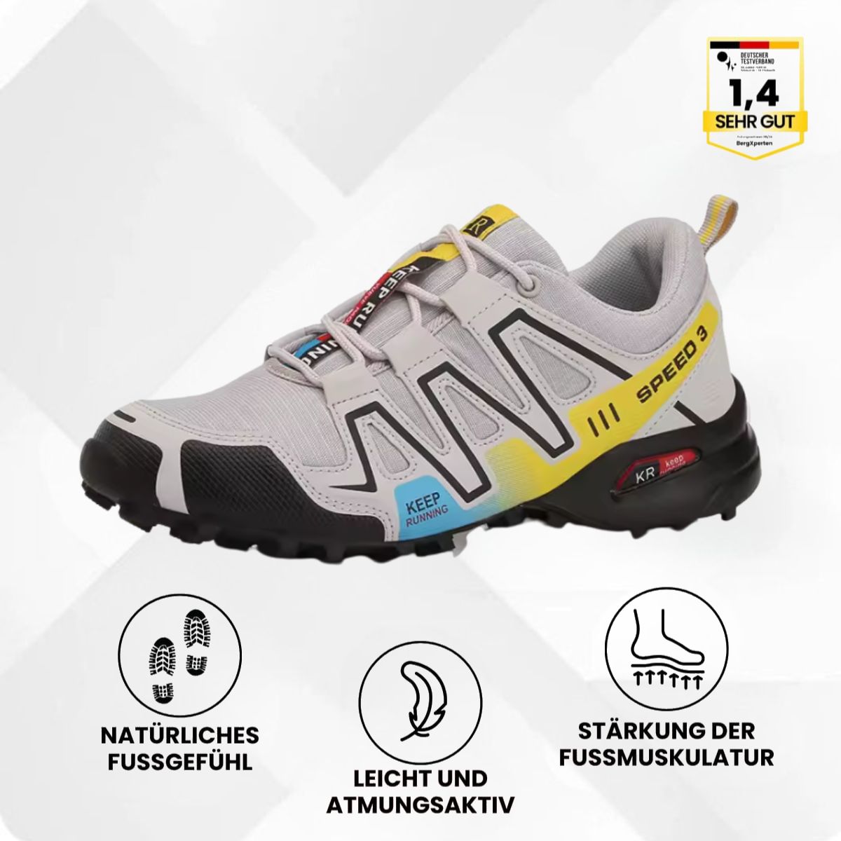 ORTHOTREKKING Ergonomische Entlastungs-Trekkingschuhe