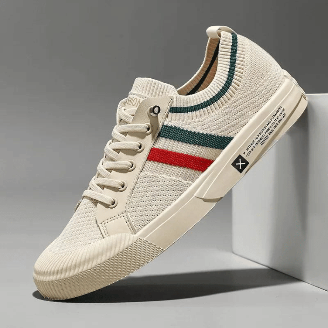 HERBERGER | John Herren Sommer Schnürschuhe aus atmungsaktivem Strickmaterial