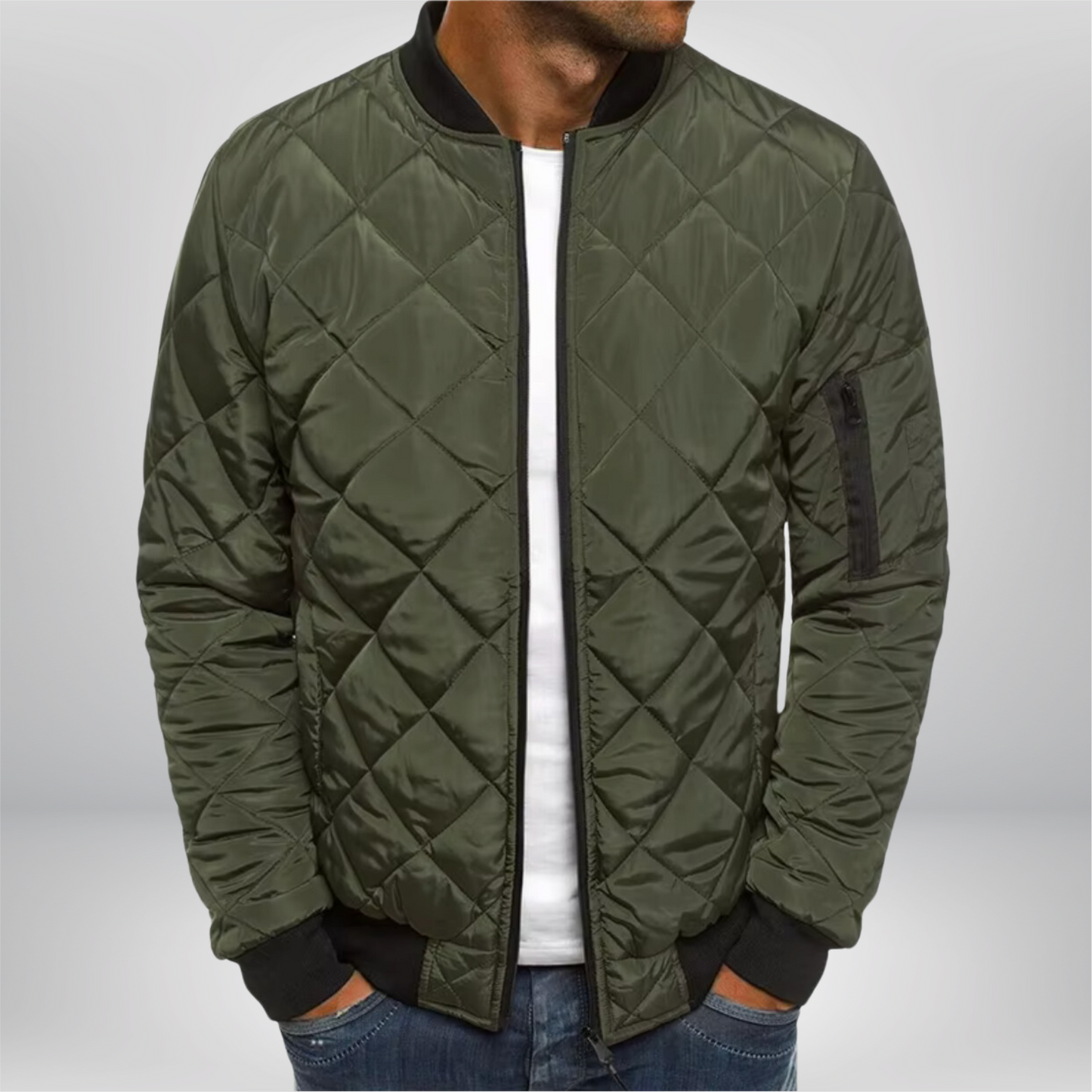 Leichte Bomberjacke