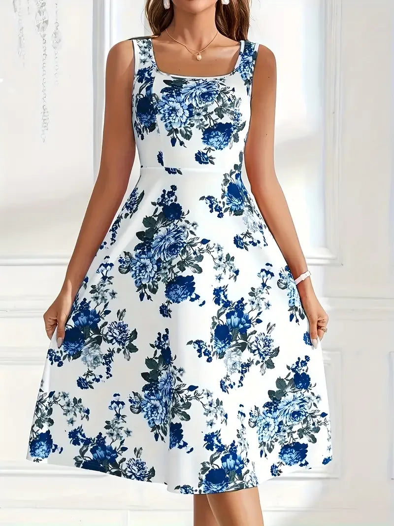 Nikolina Modisches und Elegantes Midi-Kleid
