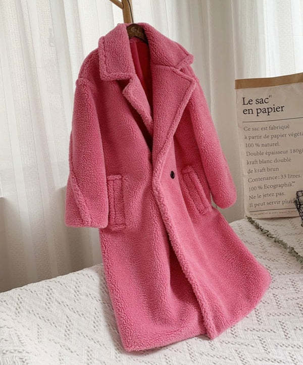 Langer gemütlicher Mantel