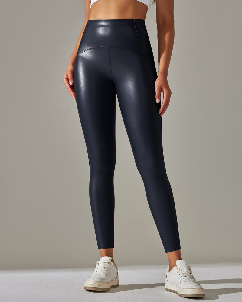 Leder Sport Hose