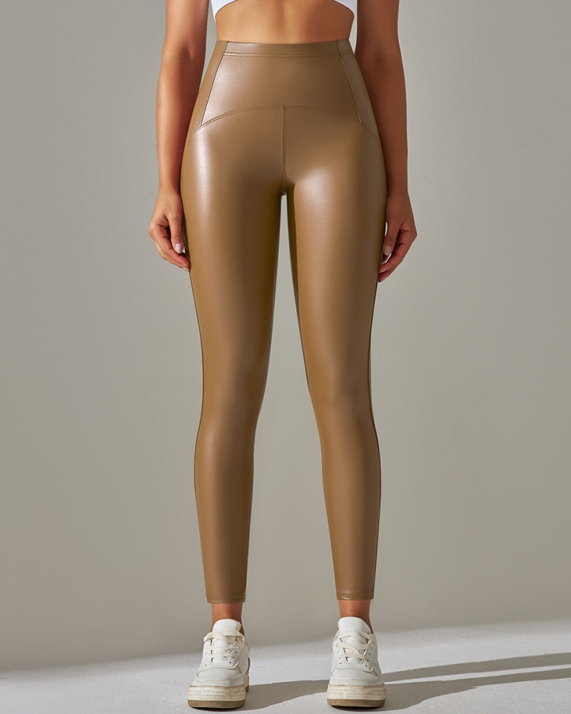 Leder Sport Hose