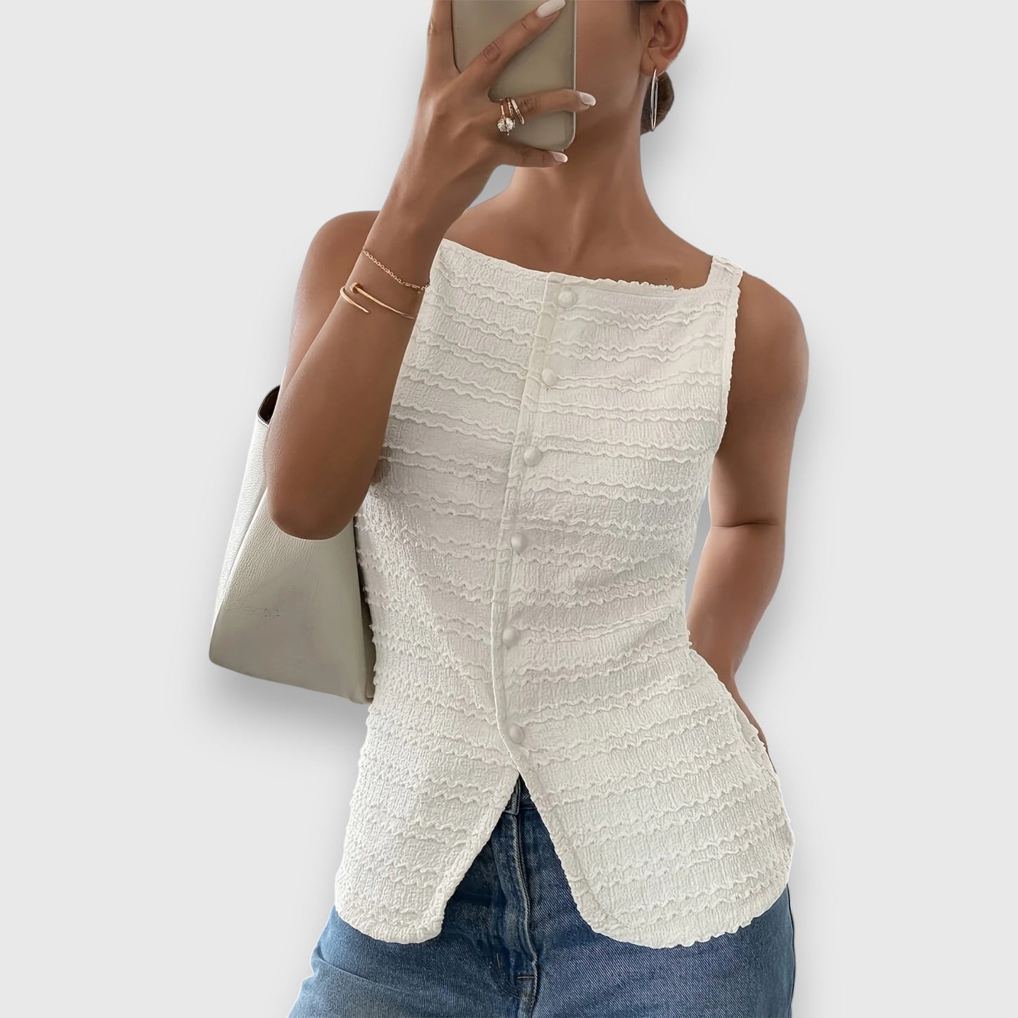 Stilzug Damen Top