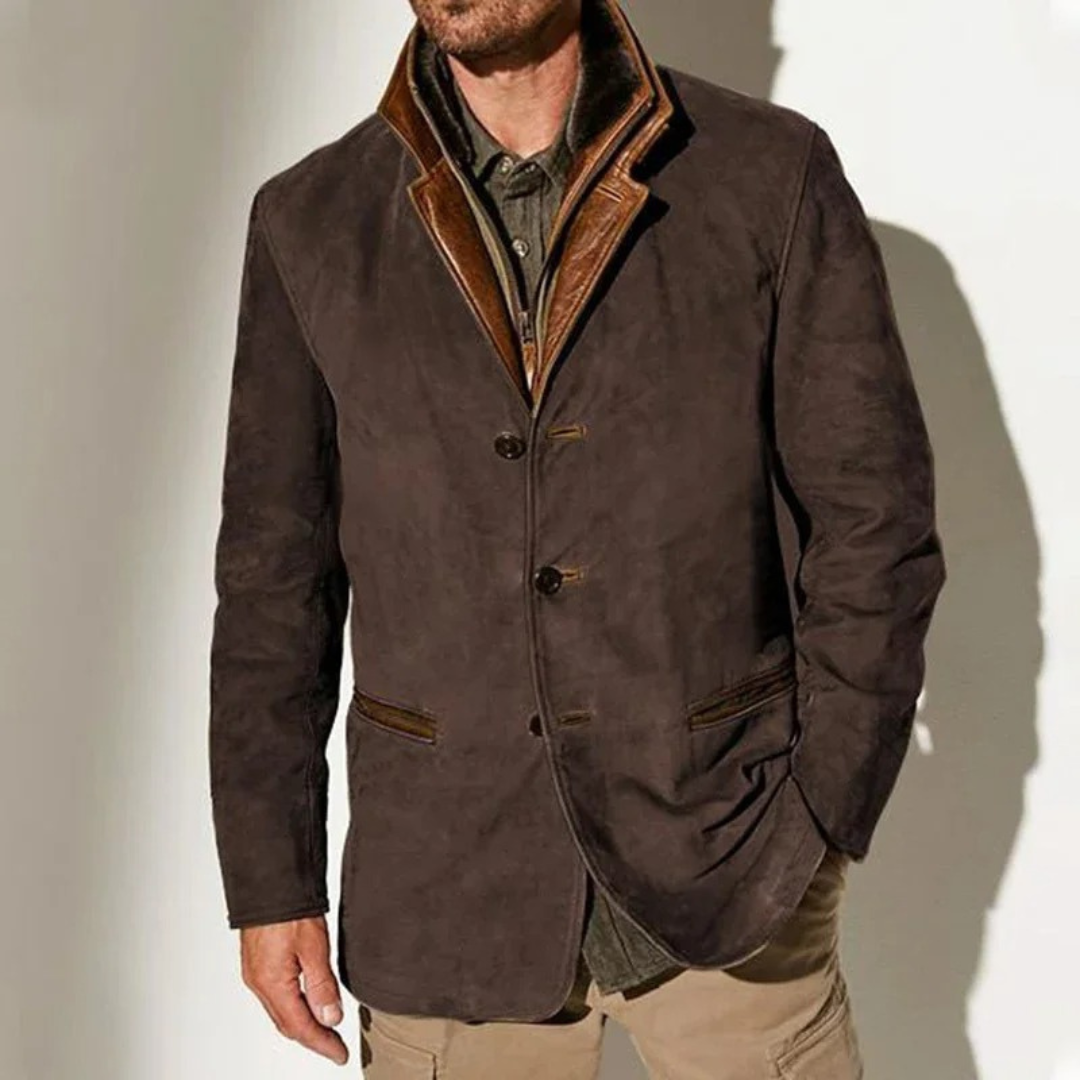 Kirta Retro Wildlederjacke