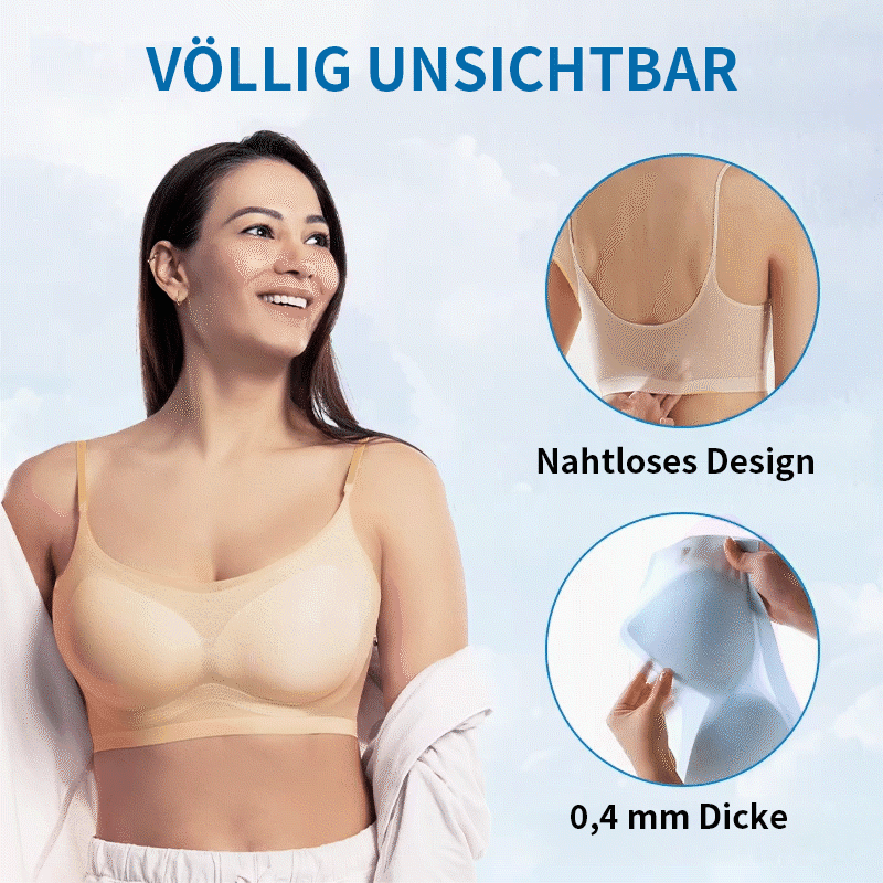 Nahtloser & ultradünner Sommer-Komfort-BH aus Eisseide
