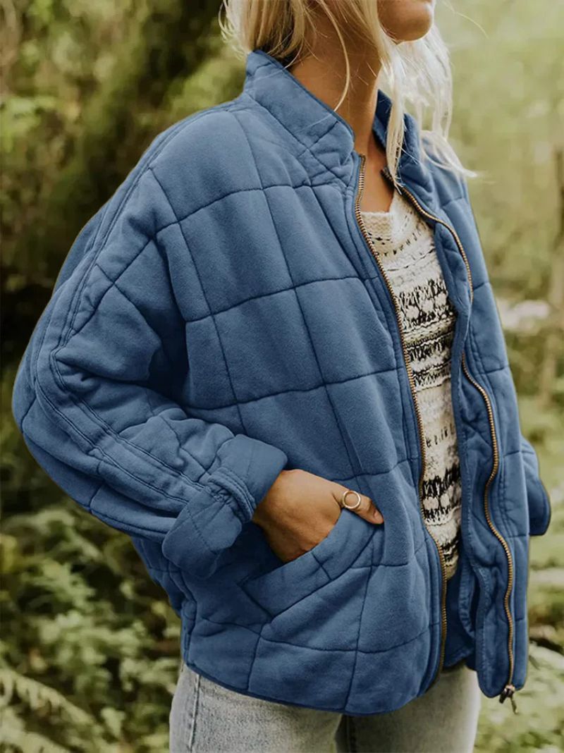 Josiane™ Gefütterte Jacke mit elegantem Oversized-Look