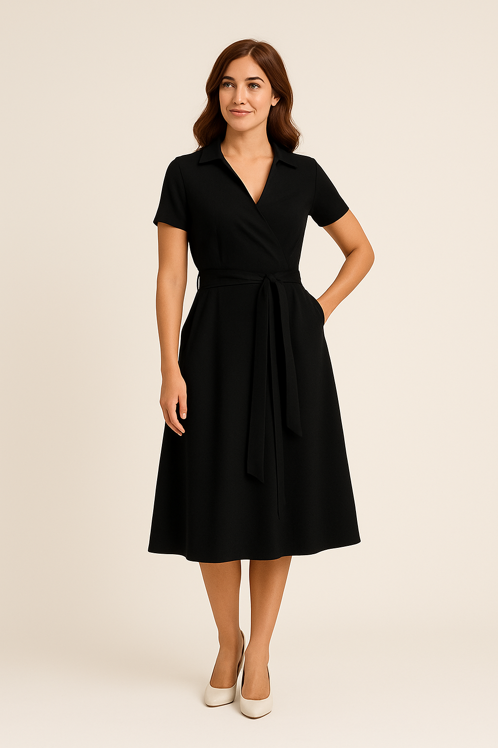 HERBERGER | Damen Schulterfreies A-Linien Kleid für besondere Anlässe lugtig & leicht