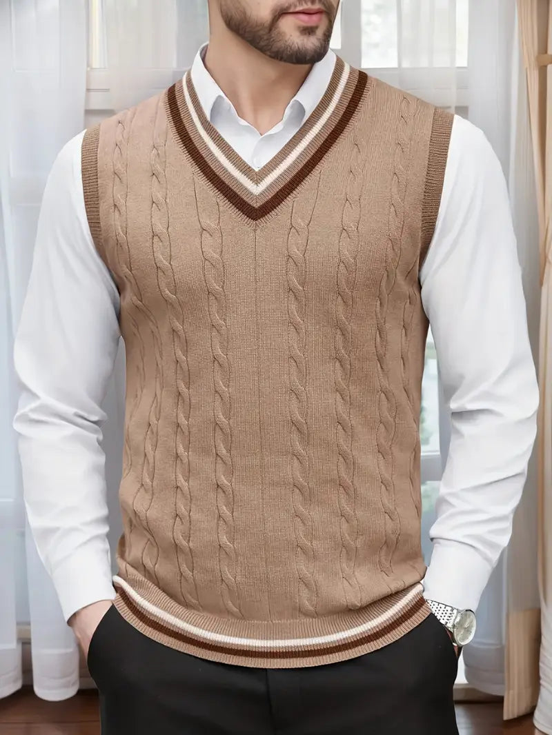 Duane™ Ärmelloser Strickpullover