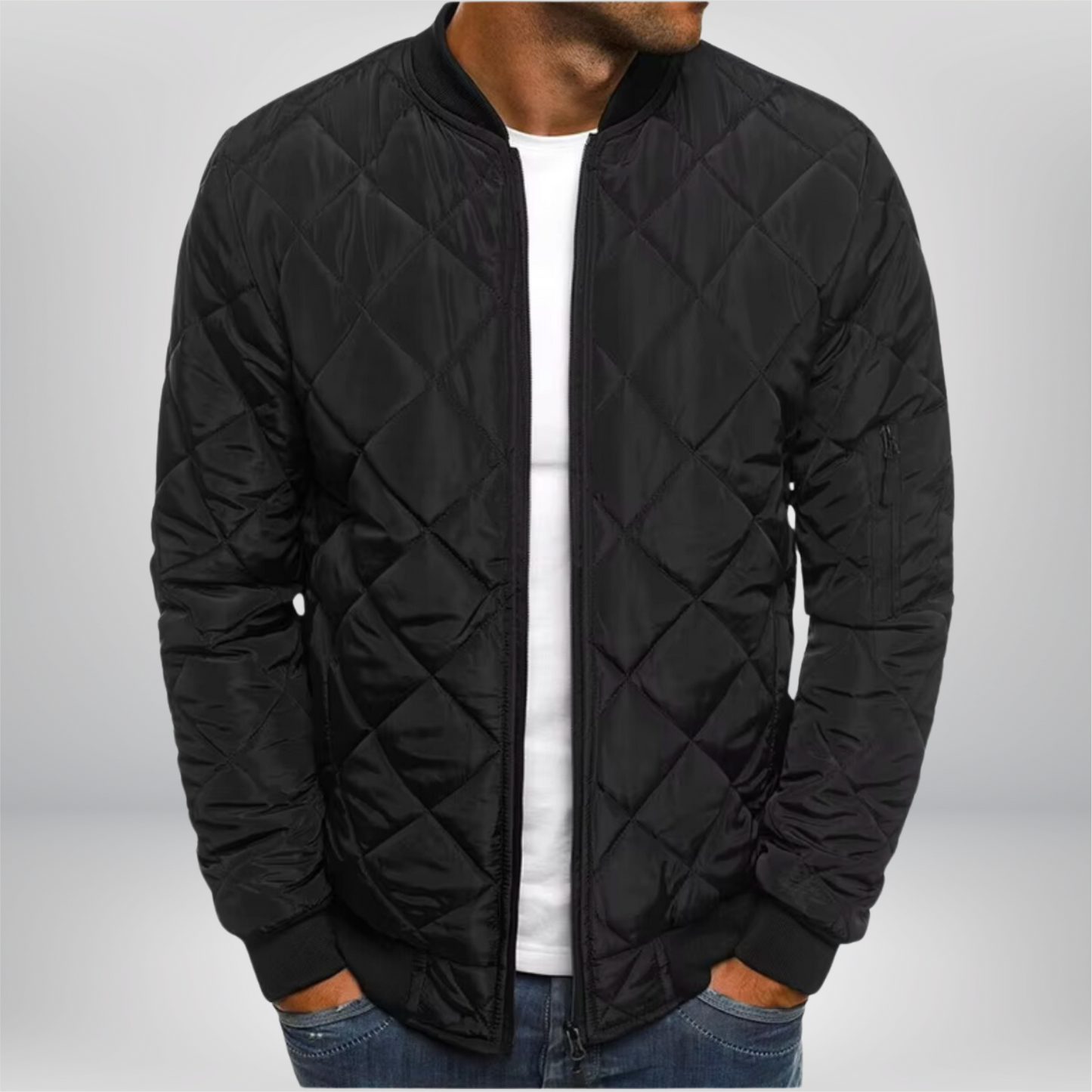 Leichte Bomberjacke