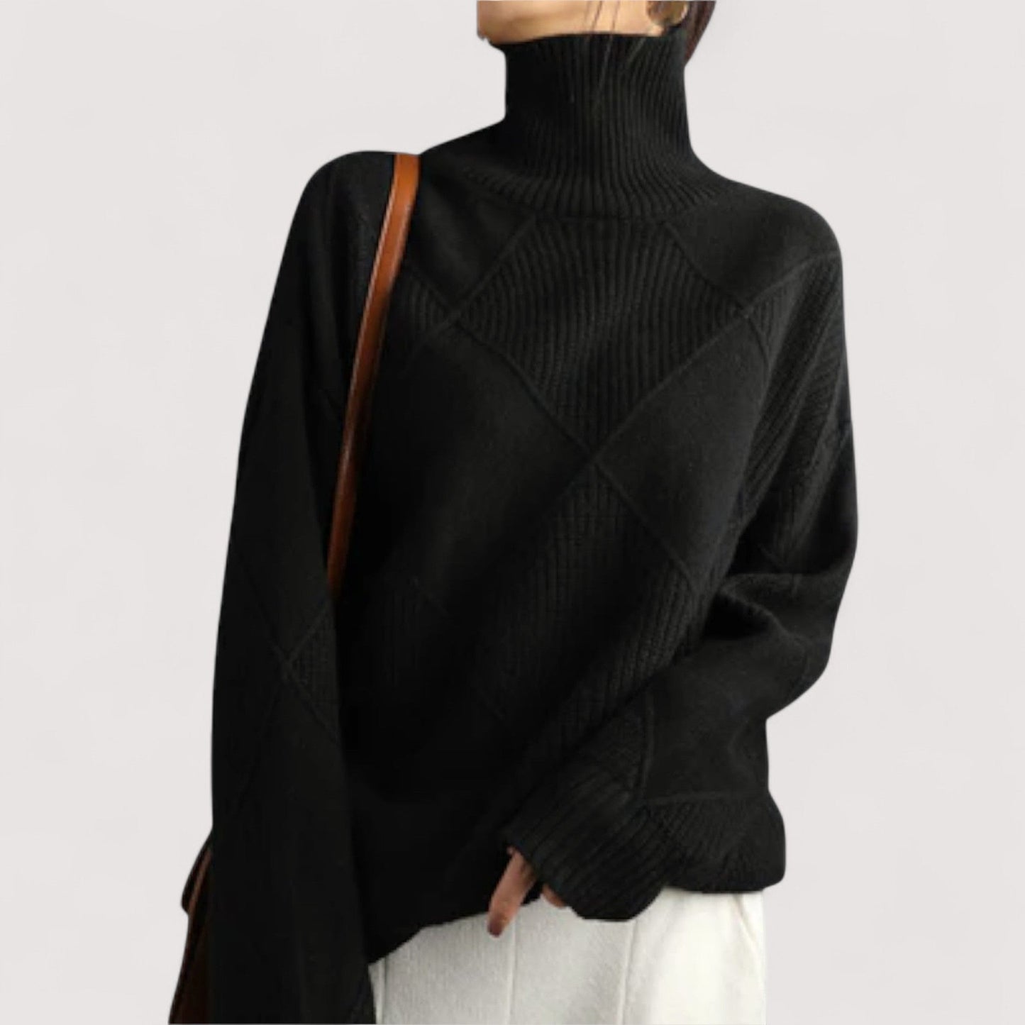 Leina™ Gemütlicher Rollkragenpullover