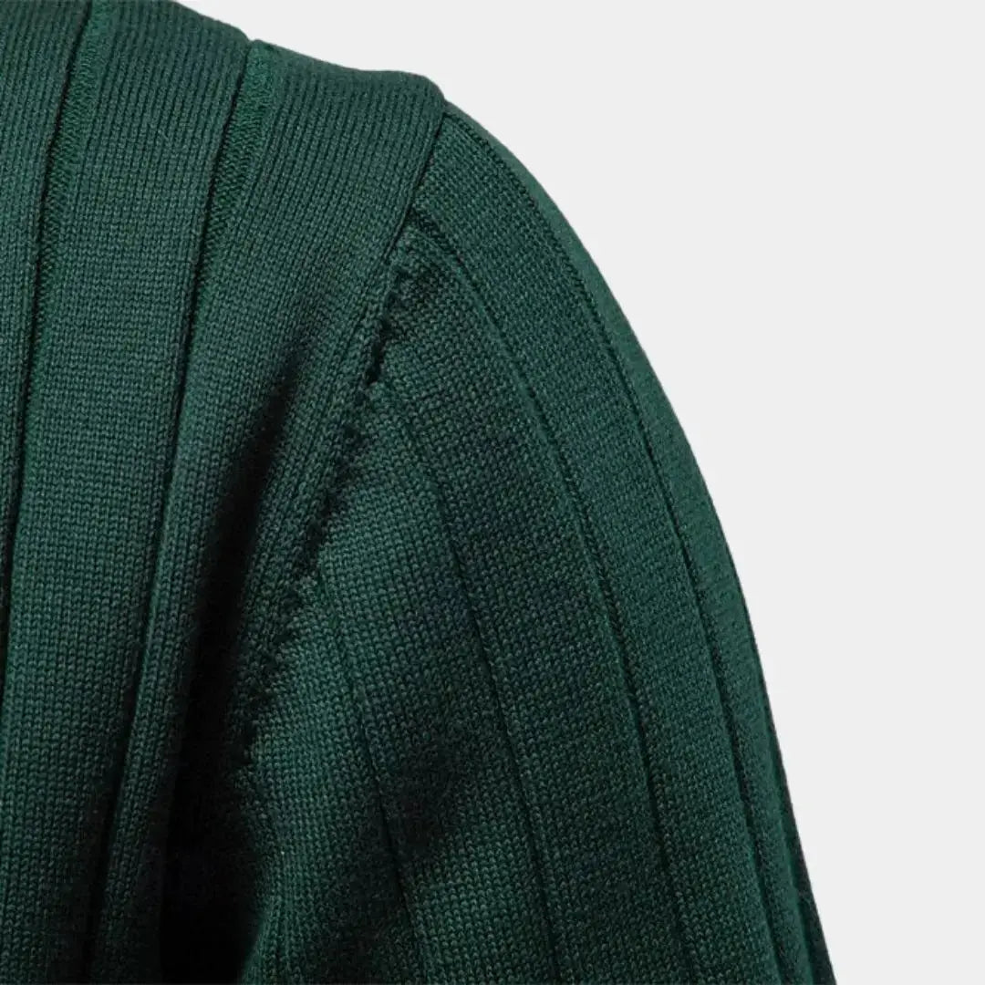 Cotton Button-Up Cardigan Sweater