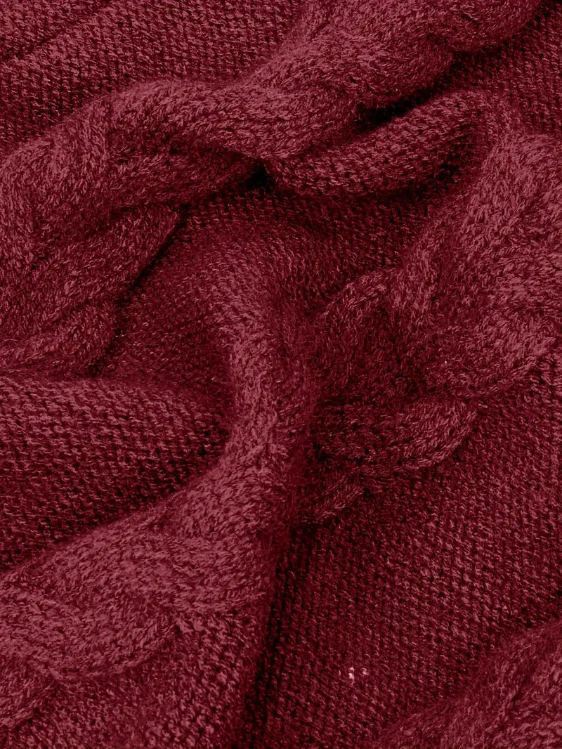 Narda™ Damen Rollkragen Kleid