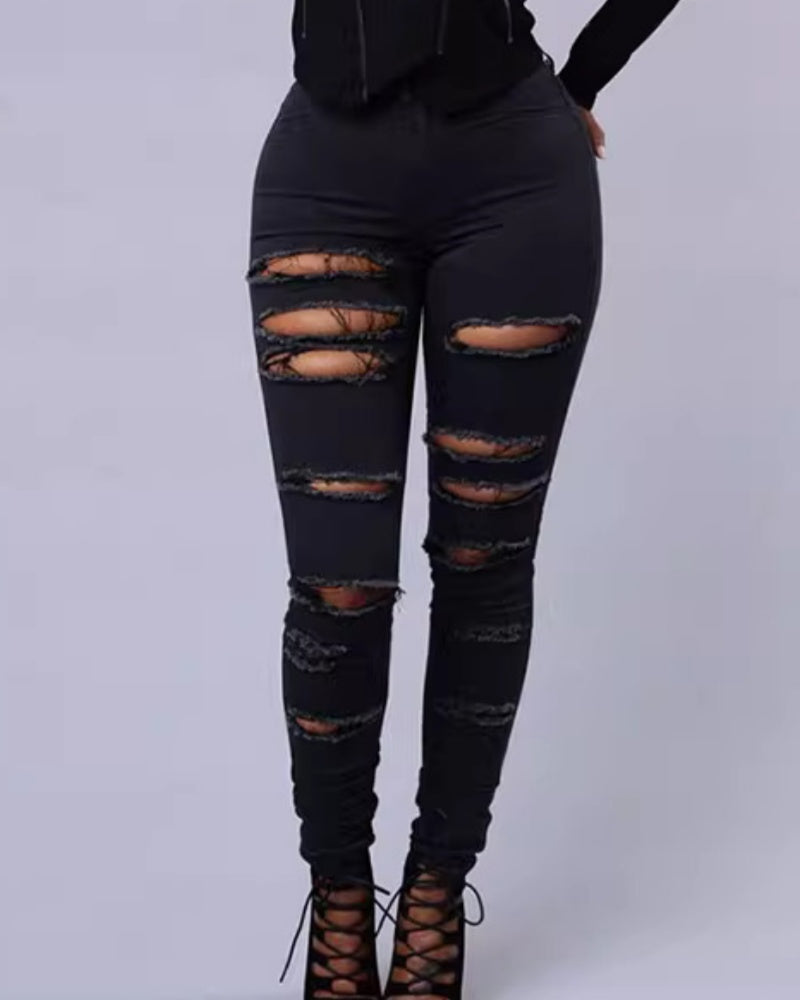 Jeans mit Hoher Taille
