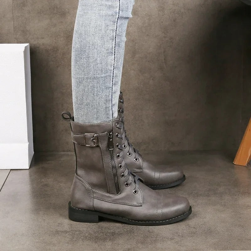 Eugenie™ Orthopädische Lederstiefel
