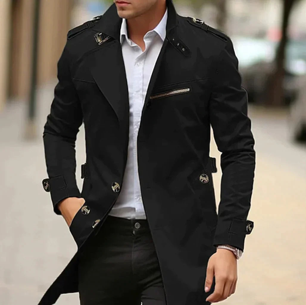 Eleganter Frühlings Trenchcoat für Männer