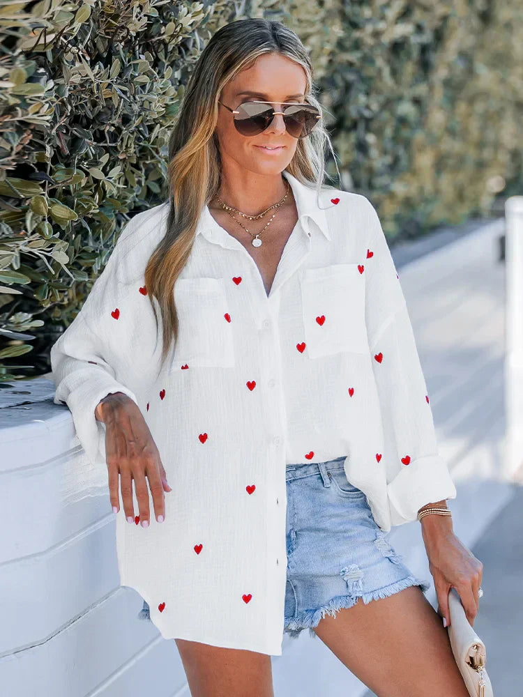 Herzlich Damen Bluse