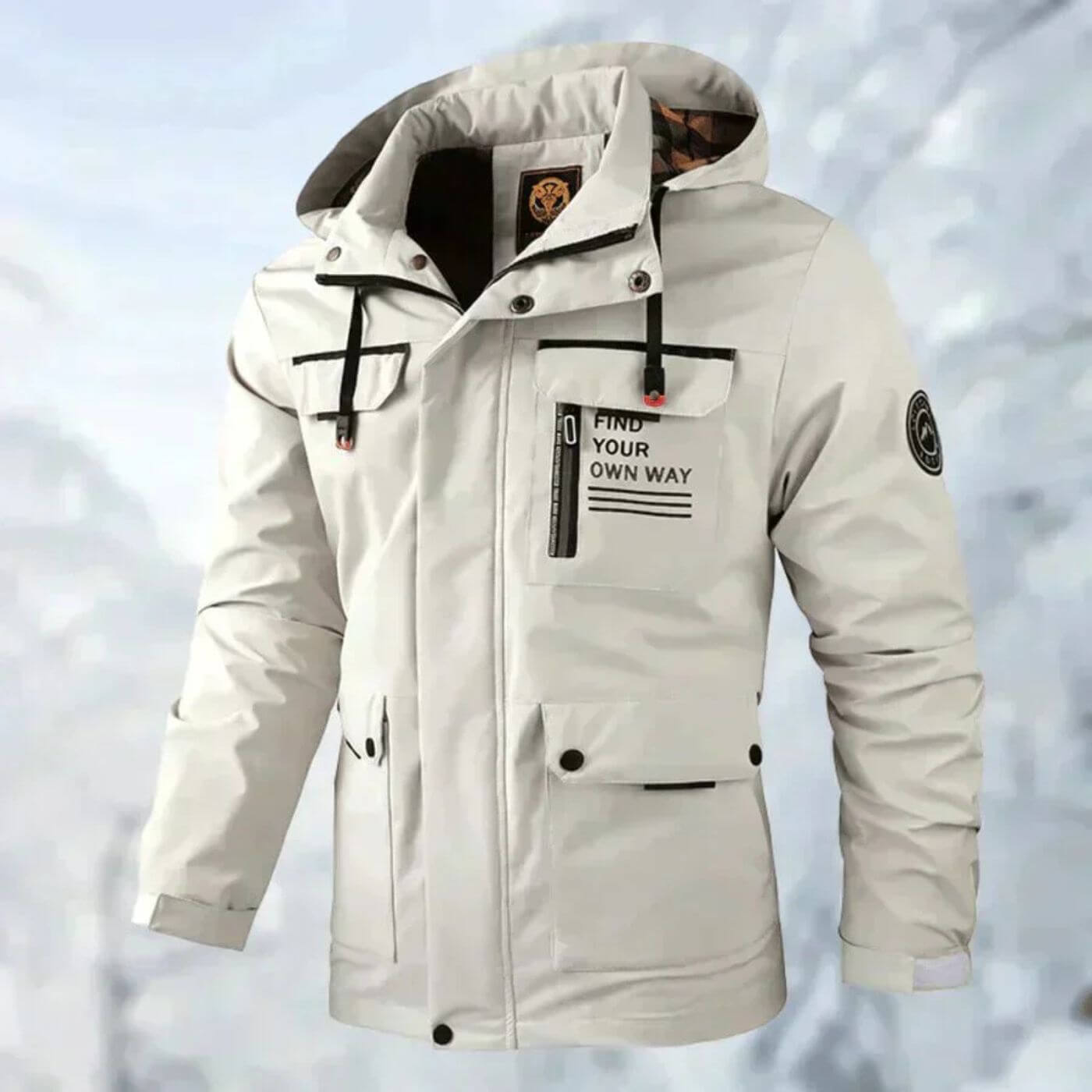 Teyvaro™ Wasserdichte Outdoor-Jacke Für Herren