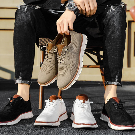 Herren Sneaker UltraKomfort, bequeme Alltagsschuhe für Freizeit und tägliches Gehen