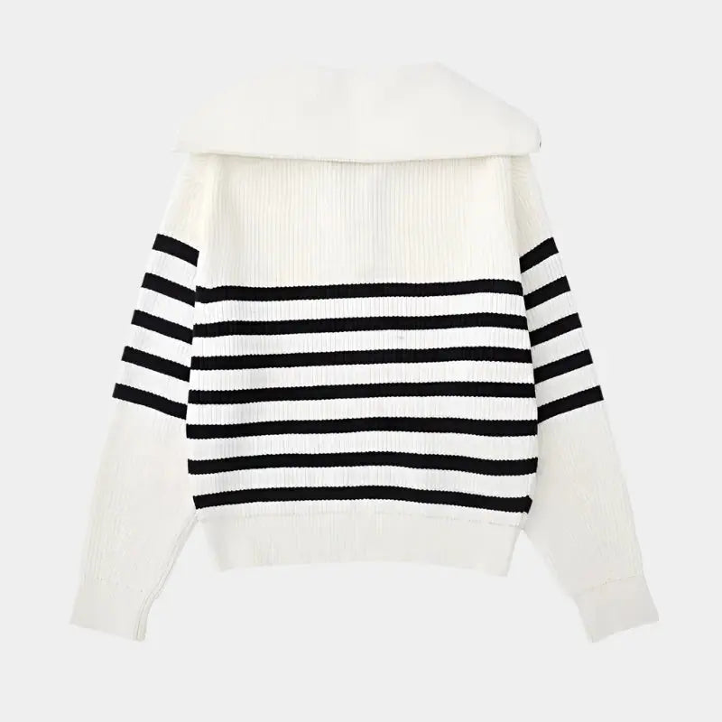 Lässiger Pullover mit Reissverschluss