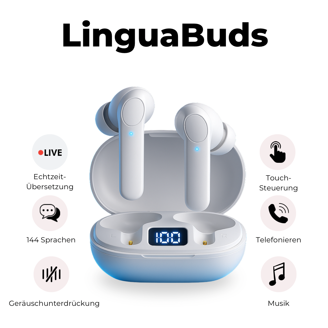 LinguaBuds - Reisen ohne sprachliches Unverständnis