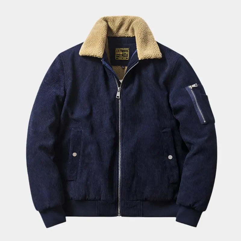 Bomberjacke aus Cord