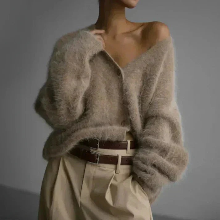 Grosser Wollpullover