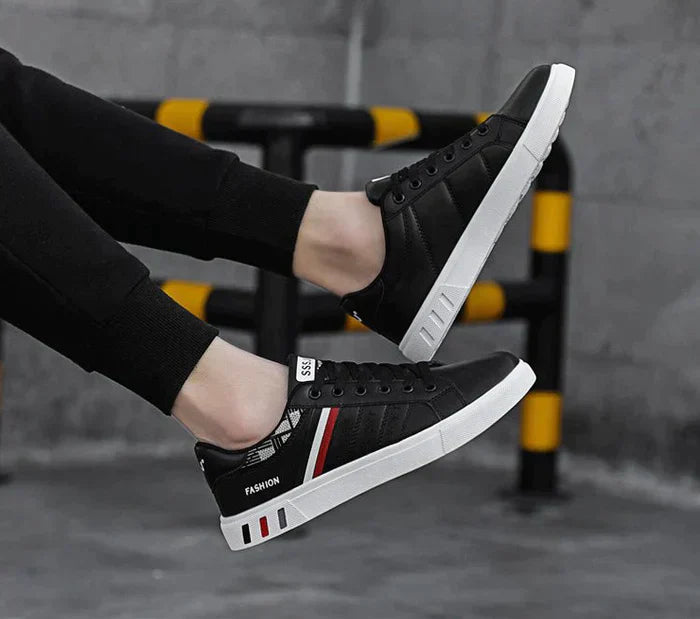 HERBERGER | Herren Sneaker Low mit Struktur für Alltag